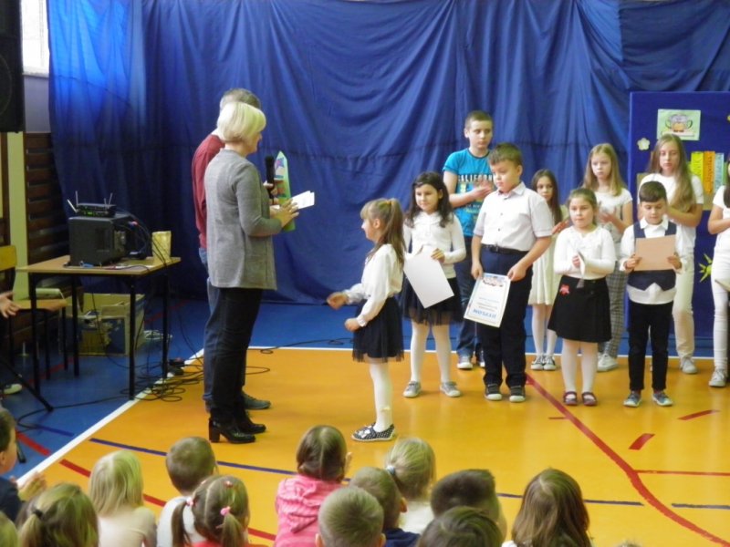 Pasowanie na ucznia klasy I.